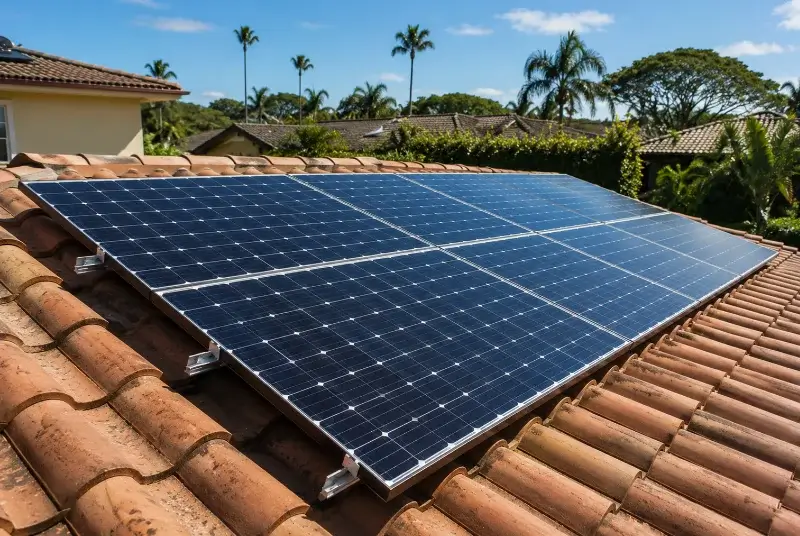 Installation de panneaux solaires à Tonnay-Boutonne